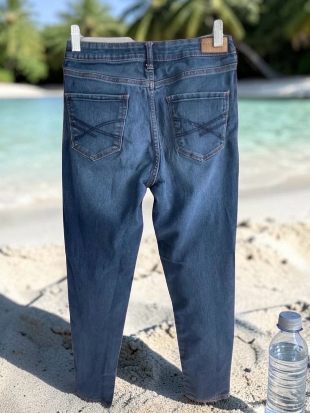 Aeropostale High Waisted Jegging Blue Denim Jeans SIZE 1